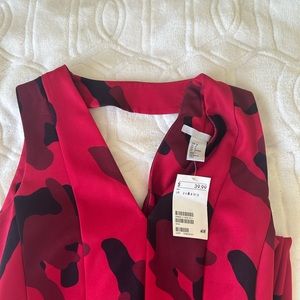 Red & black H&M dress